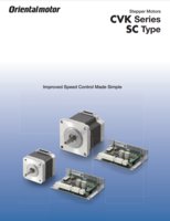 CVK SERIES, SC TYPE: STEPPER MOTORS WITH IMPROVED SPEED CONTROL MADE SIMPLE
